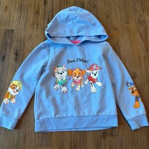 3/20$ Nickelodeon Paw Patrol Toddler Hoodie size 4T